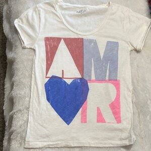 Jcrew collector tee amore